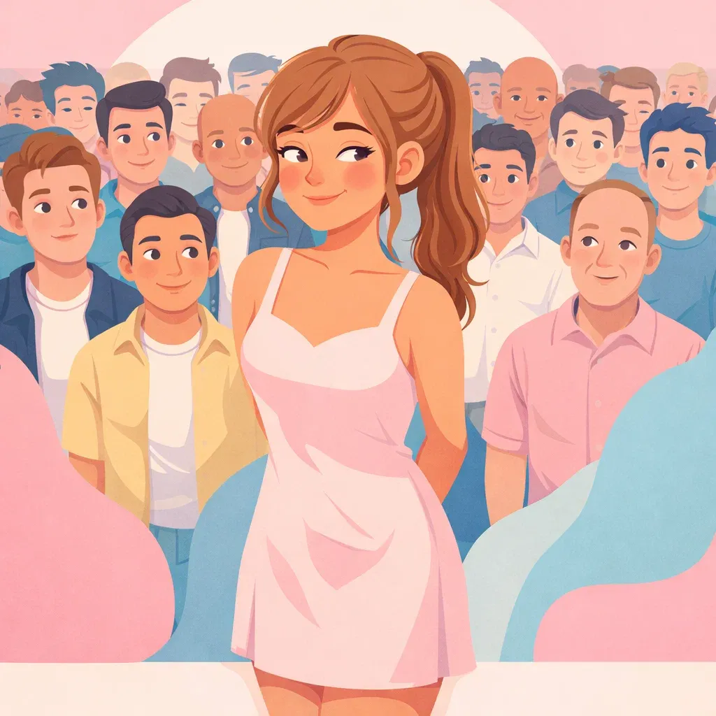 Erotic series cover for The Nympho Erotic series cover for The Nympho